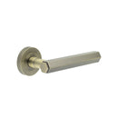Jedo - Jedo Hex Antique Brass Door Handle - JV849AB - Choice Handles