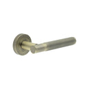 Jedo - Venice Antique Brass Lever on rose - JV852AB - Choice Handles