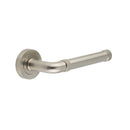 Jedo - Midtown Lever On Rose Door Handle - Satin Nickel - JV853SN - Choice Handles