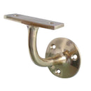 Frelan - Heavy Duty Handrail Bracket 75mm - Polished Brass - JV85HBPB - Choice Handles