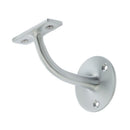Frelan - Heavy Duty Handrail Brackets 75mm - Satin Chrome - JV85HBSC - Choice Handles