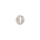 Contemporary Satin Nickel Escutcheons for Mortice Knobs - JV866SN - Choice Handles