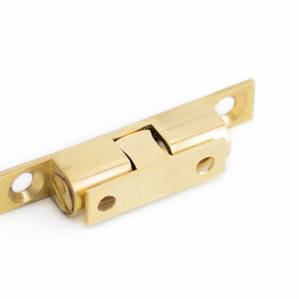 Jedo Double Ball Catches 50mm Polished Brass - JV888BPB - Choice Handles