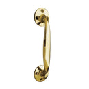 Frelan - Bow Shaped Pull Handle 152mm - Polished Brass - JV96APB - Choice Handles