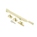 Frelan - Modern Lockable Casement Stays 250mm - Polished Brass - JW77LPB - Choice Handles