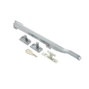 Frelan - Lockable Casement Window Stay 250mm  (10") - Satin Chrome - JW77LSC - Choice Handles