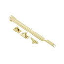 Frelan - Non-Lockable Casement Window Stay 250mm (10") - Polished Brass - JW77PB - Choice Handles