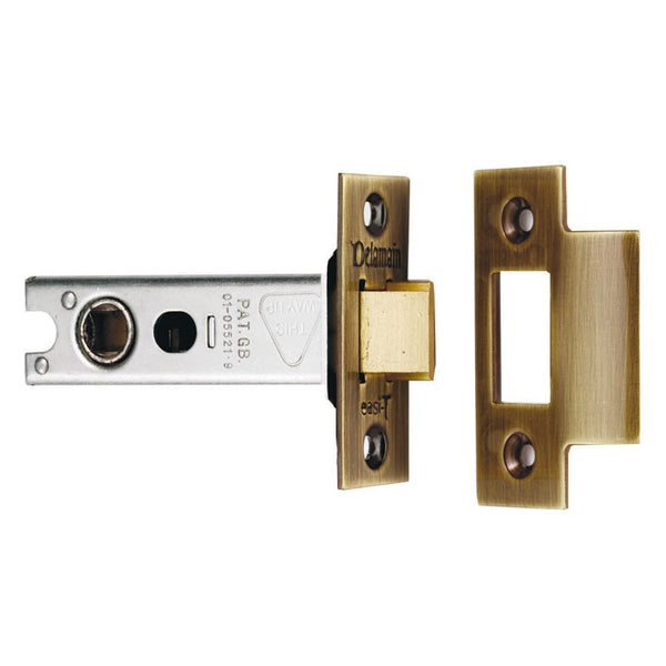 Carlisle Brass - Heavy Duty Tubular Mortice Latch 64mm - Florentine Bronze - DL5025FB - Choice Handles