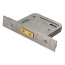 Eurospec - Easi-T 3 Lever Deadlock 64mm - Satin Stainless Steel - LDS5325SSS - Choice Handles