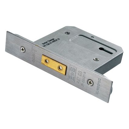 Eurospec - Easi-T 5 Lever Deadlock 64mm - Satin Stainless Steel - LDS5525SSS - Choice Handles