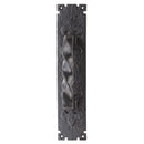 Carlisle Brass - Barley Twist Pull Handle On Backplate 310 x 65 mm - Black Antique - LF5101 - Choice Handles