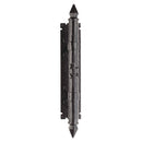 Carlisle Brass - Armorial Pull Handle On Backplate 310 x 65 mm - Black Antique - LF5103 - Choice Handles