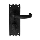Carlisle Brass - Traditional Lever on WC Backplate - Black Antique - LF5503 - Choice Handles