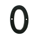 Carlisle Brass - Numeral Face Fix (No 0), 76mm - Black Antique - LF55490 - Choice Handles