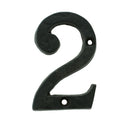 Carlisle Brass - Numeral Face Fix (No 2) 76mm - Black Antique - LF55492 - Choice Handles