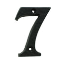Carlisle Brass - Numeral Face Fix (No 7) 76mm - Black Antique - LF55497 - Choice Handles