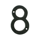 Carlisle Brass - Numeral Face Fix (No 8), 76mm - Black Antique - LF55498 - Choice Handles