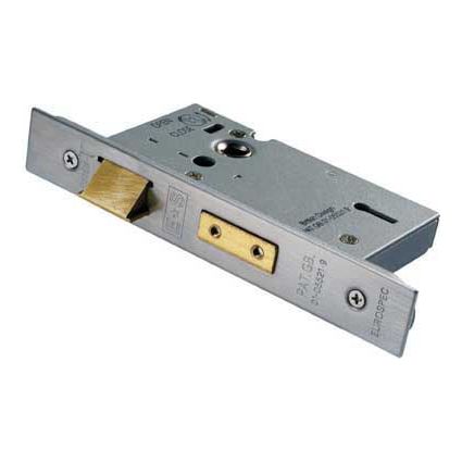 Eurospec - 3 Lever Sashlock 64mm - Satin Stainless Steel - LSS5325SSS - Choice Handles