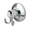 Carlisle Brass - Tempo Double Robe Hook - 58mm - Concealed Fix - Polished Chrome - LW02CP - Choice Handles