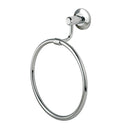 Carlisle Brass - Tempo Towel Ring - 182mm Dia. - Concealed Fix - Polished Chrome - LW05CP - Choice Handles