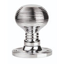 Carlisle Brass - Queen Anne Mortice Rim Knob - Polished Chrome - M1001RCP - Choice Handles