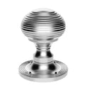 Carlisle Brass - Queen Anne Mortice Knob - Satin Chrome - M1001SC - Choice Handles