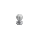 Carlisle Brass - Queen Anne Knob 23mm - Satin Chrome - M1003SC - Choice Handles