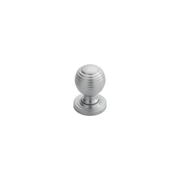 Carlisle Brass - Queen Anne Knob 23mm - Satin Chrome - M1003SC - Choice Handles