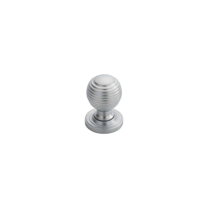 Carlisle Brass - Queen Anne Knob 23mm - Satin Chrome - M1003SC - Choice Handles
