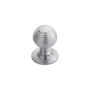 Carlisle Brass - Queen Anne Knob 35mm - Satin Chrome - M1005SC - Choice Handles