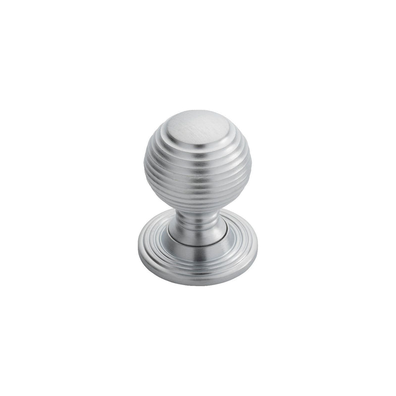 Carlisle Brass - Queen Anne Knob 35mm - Satin Chrome - M1005SC - Choice Handles