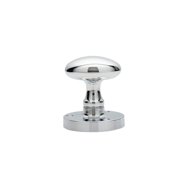 Carlisle Brass - Oval Mortice Knob - Polished Chrome - M34CP - Choice Handles