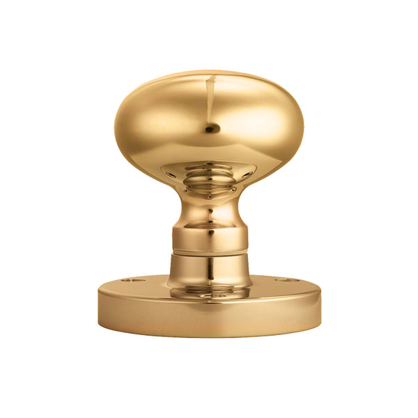 Carlisle Brass - Mushroom Mortice Knob - Polished Brass - M35 - Choice Handles