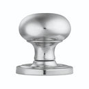 Carlisle Brass - Concealed Fix Mushroom Mortice Knob - Polished Chrome - M35CCP - Choice Handles