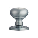 Carlisle Brass - Concealed Fix Mushroom Mortice Knob - Satin Chrome - M35CSC - Choice Handles