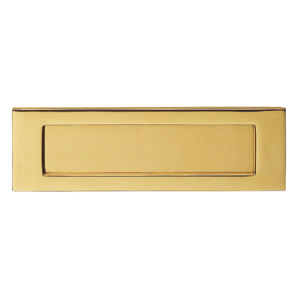 Carlisle Brass  - Plain Letter Plate 257mm x 80mm - PVD - M36SPVD - Choice Handles