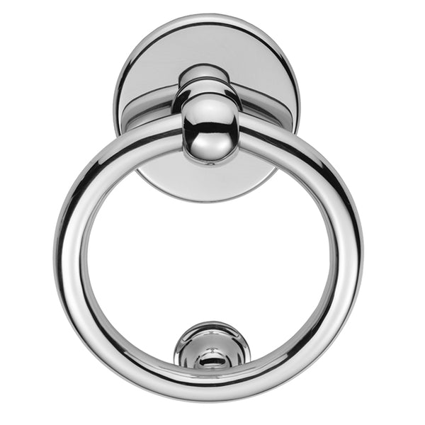 Carlisle Brass - Ring Door Knocker - Polished Chrome - M37CP - Choice Handles