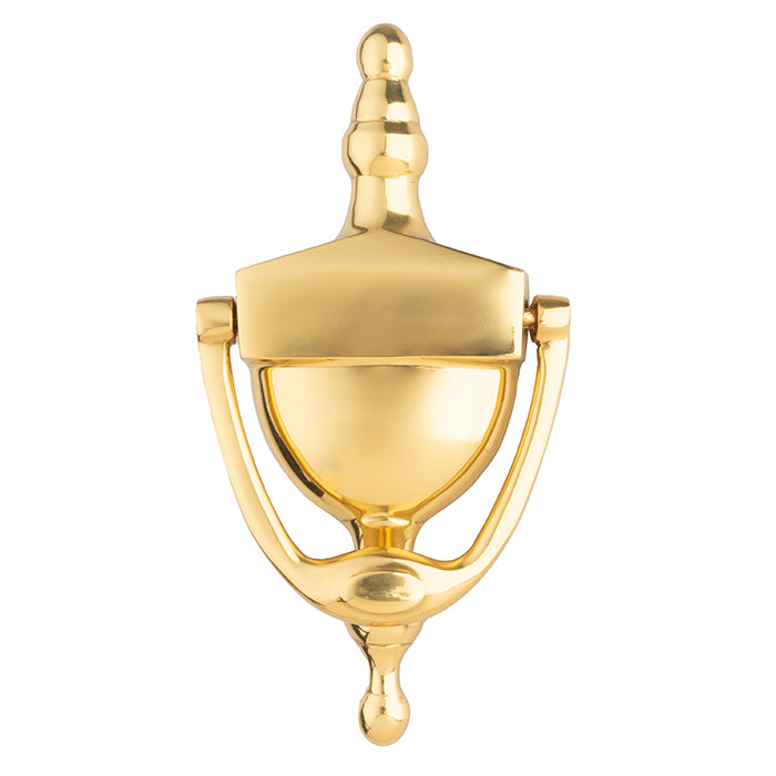 Carlisle Brass - Victorian Urn Door Knocker 152mm Polished Brass - Polished Brass - M38S - Choice Handles