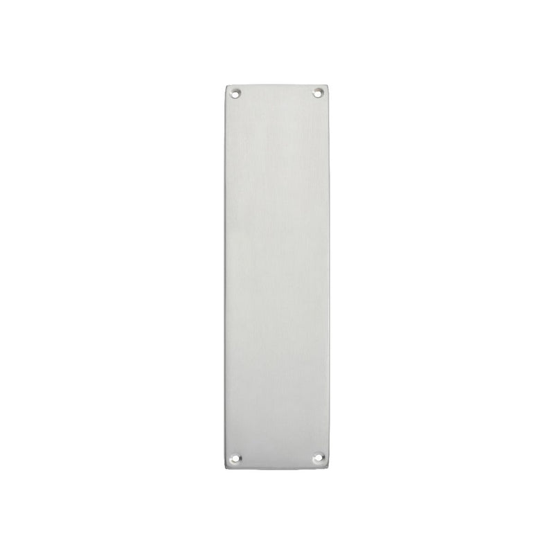 Carlisle Brass - Victorian - Finger Plate 305mm X 70mm - Satin Chrome - M39SC