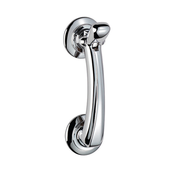 Carlisle Brass - Door Knocker on Rose - Polished Chrome M43CP - Choice Handles