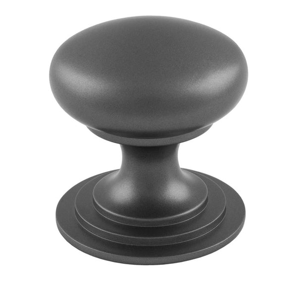 Carlisle Brass - Victorian Cupboard Knob 25mm - Anthracite - M47AANT - Choice Handles
