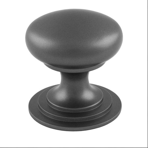 Carlisle Brass - Victorian Cupboard Knob 32mm - Anthracite - M47BANT - Choice Handles