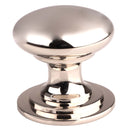 Carlisle Brass - Victorian Cupboard Knob 38mm - Polished Nickel - M47CPN - Choice Handles
