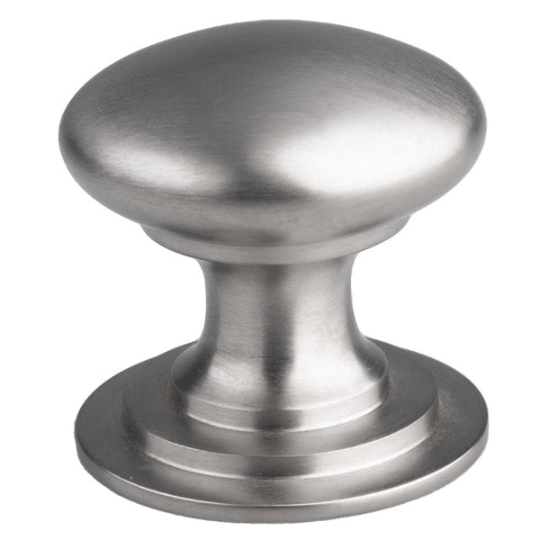Carlisle Brass - Victorian Cupboard Knob 32mm - Satin Nickel - M47BSN