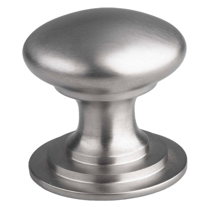 Carlisle Brass - Victorian Cupboard Knob 50mm - Satin Nickel - M47ESN - Choice Handles