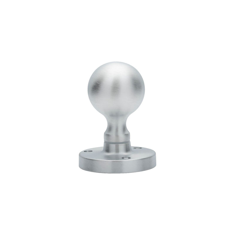 Carlisle Brass - Victorian Ball Mortice Knob - Satin Chrome - M48SCP - Choice Handles