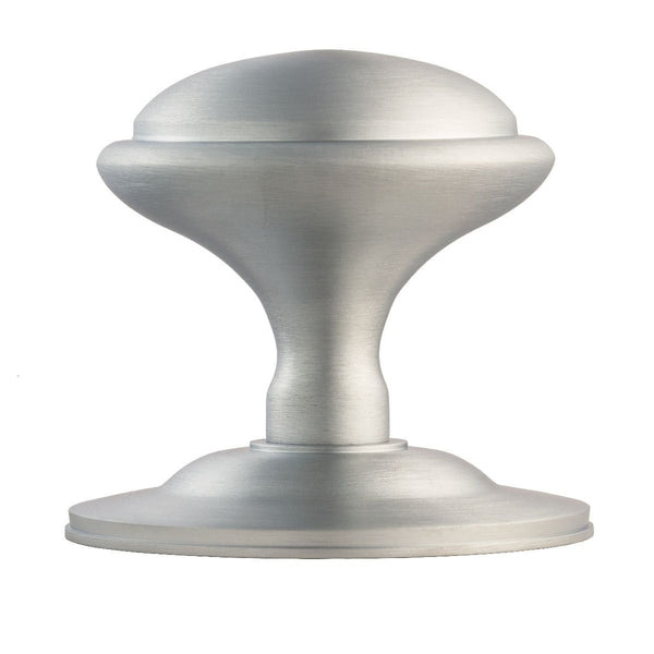 Carlisle Brass - Round Centre Door Knob - Satin Chrome - M61SC - Choice Handles