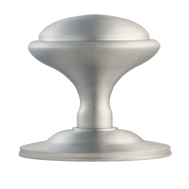 Carlisle Brass - Round Centre Door Knob - Satin Chrome - M61SC - Choice Handles