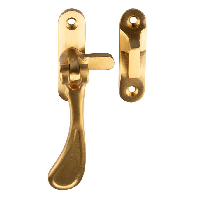 Carlisle Brass - Casement Fastener Reversible Satin Brass - Satin Brass - M73SB - Choice Handles