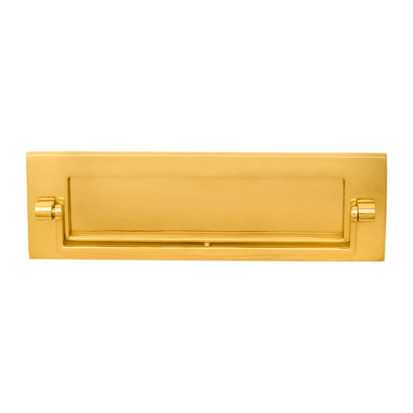 Carlisle Brass  - Postal Knocker 256mm x 79mm - Polished Brass - M78 - Choice Handles